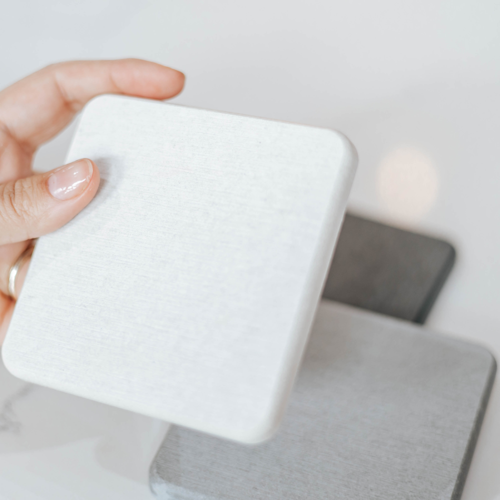 Diatomite Coaster Set (4) - 10 x 10 cm